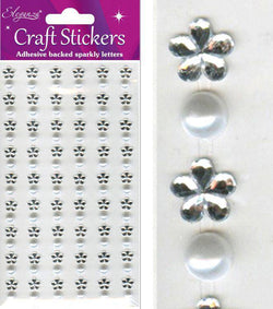 OAKTREE Eleganza 8mm Flower/6mm Pearl x 108 pcs - Lilly Grace Crafts