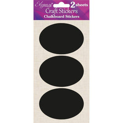 OAKTREE Chalkboard Stickers - Oval - Large - Lilly Grace Crafts