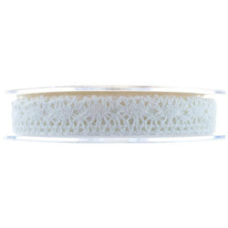 OAKTREE Lace Ribbon Blenheim13mmx10m Ivory No.61 - Lilly Grace Crafts