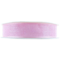OAKTREE Woven Edge Ribbon Fashion Pink Ribbon No. 22 - Lilly Grace Crafts