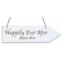 OAKTREE Wooden Arrow - Happily Ever After - Lilly Grace Crafts