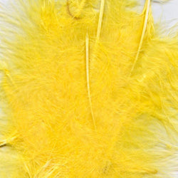 OAKTREE Feathers - Yellow  No. 11 - 3inch-8inch 8g - Lilly Grace Crafts