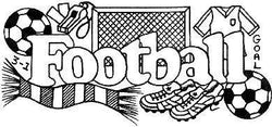 Personal Impressions SD Football Wood Mounted Stamp - Lilly Grace Crafts