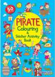 My Fun Sticker Activity Books: Pirates & Monsters - Lilly Grace Crafts