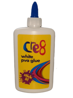 Cre8 White PVA Craft Glue, 250ml - Lilly Grace Crafts