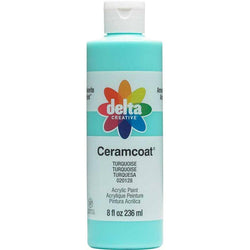 Plaid Enterprises, Inc 8 Oz Ceramcoat Turquoise - Lilly Grace Crafts