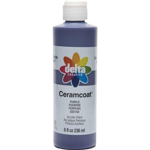 Plaid Enterprises, Inc 8 Oz Ceramcoat Purple - Lilly Grace Crafts