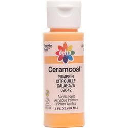 Plaid Enterprises, Inc 2 Oz Delta Ceramicoat Pumpkin - Lilly Grace Crafts