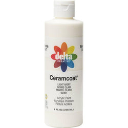 Plaid Enterprises, Inc 8 Oz Ceramcoat Light Ivory - Lilly Grace Crafts