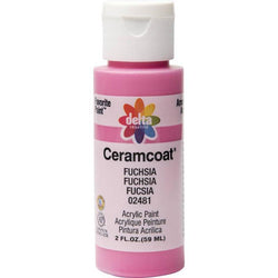 Plaid Enterprises, Inc 2 Oz Ceramcoat Fuchsia - Lilly Grace Crafts