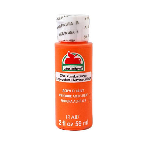 Plaid Enterprises, Inc Pump Orange - Apple Barrel - Acrylic 2 Oz - Lilly Grace Crafts