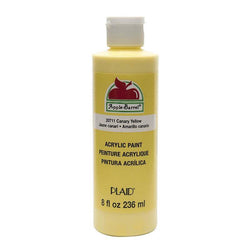 Plaid Enterprises, Inc Canary Yellow - Apple Barrel - Acrylic 8oz - Lilly Grace Crafts