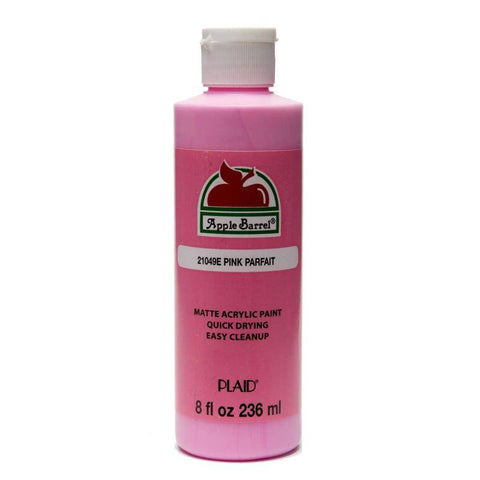 Plaid Enterprises, Inc Pink Parfait - Apple Barrel - Acrylic 8oz - Lilly Grace Crafts