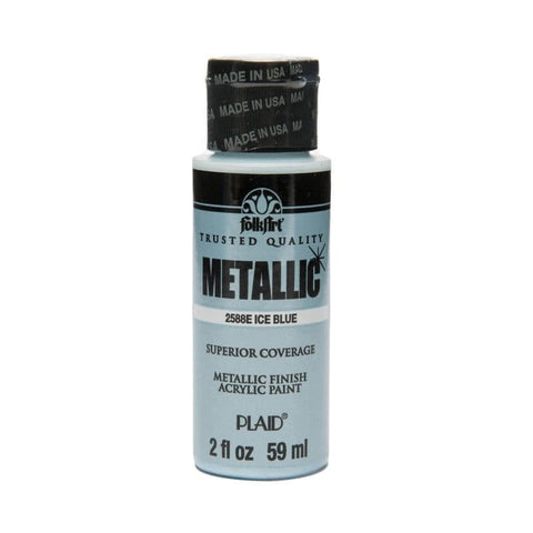 Plaid Enterprises, Inc F - A2 Oz Metallic Ice Blue - Lilly Grace Crafts