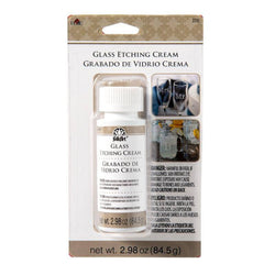 Plaid Enterprises, Inc Fa Carded Etch Cream 2.98Oz - Lilly Grace Crafts