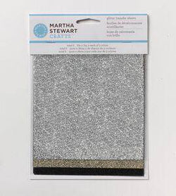 Martha Stewart Glitter Sheets- Mineral - Lilly Grace Crafts