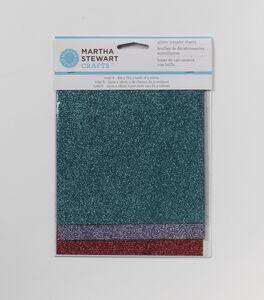 Martha Stewart Glitter Sheets Gemstone - Lilly Grace Crafts