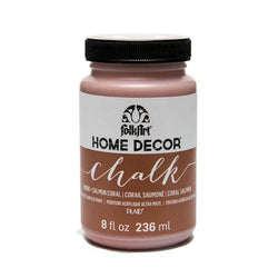 Plaid Enterprises, Inc Folkart - Home Decor Chalk 8Oz Salmon Coral - Lilly Grace Crafts