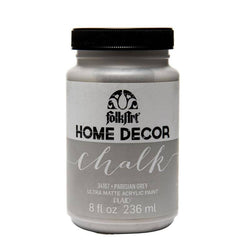 Plaid Enterprises, Inc Folkart - Home Decor Chalk 8Oz Parisian Grey - Lilly Grace Crafts