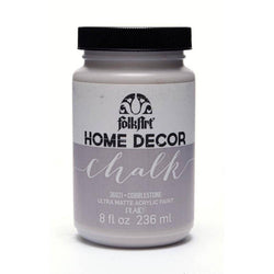Plaid Enterprises, Inc Folkart - Home Decor Chalk 8Oz Cobblestone - Lilly Grace Crafts