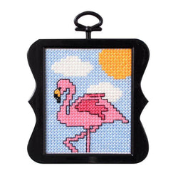 Plaid Enterprises, Inc Bucilla Beginner Flamingo Minis Kit - Lilly Grace Crafts