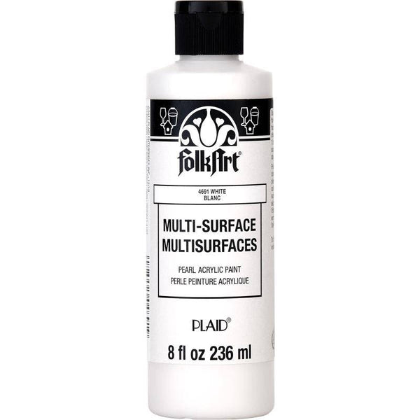 FolkArt Multi-Surface Acrylic Craft Paint, Classic Green, 2 fl oz