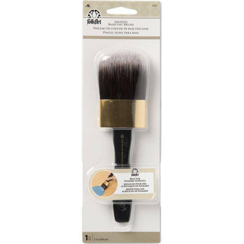 Plaid Enterprises, Inc Smooth Basecoat Brush 2 inch - Lilly Grace Crafts