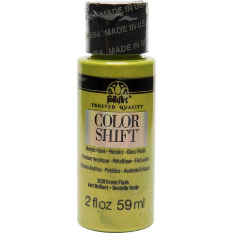 Plaid Enterprises, Inc Folkart - Colour Shift 2 Oz Green Flash - Lilly Grace Crafts