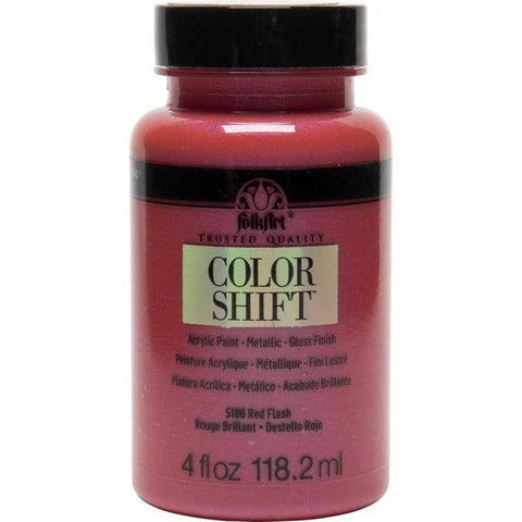 Plaid Enterprises, Inc Folkart - Colour Shift 4Oz Red Flash - Lilly Grace Crafts