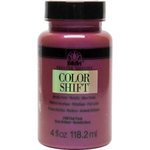 Plaid Enterprises, Inc Folkart - Colour Shift 4Oz Pink Flash - Lilly Grace Crafts