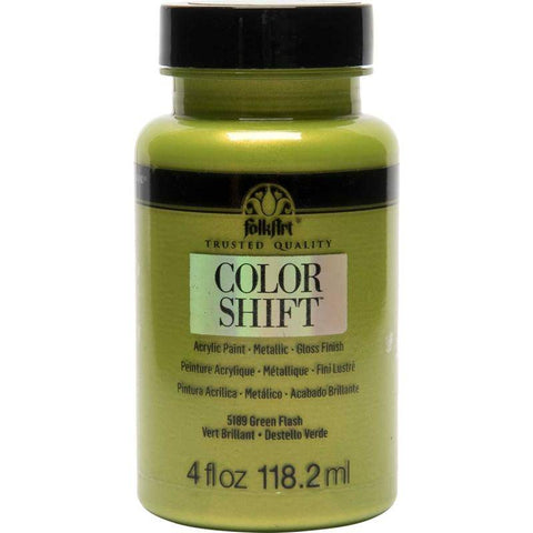 Plaid Enterprises, Inc Folkart - Colour Shift 4Oz Green Flash - Lilly Grace Crafts