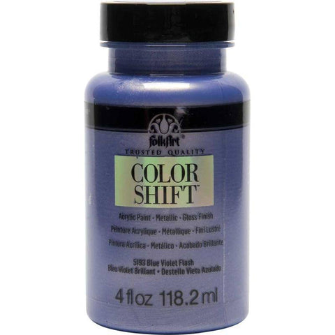 Plaid Enterprises, Inc Folkart - Colour Shift 4Oz Blue Violet Flash - Lilly Grace Crafts