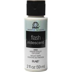 Plaid Enterprises, Inc Flash Iridescent Green Violet 2 Oz. - Lilly Grace Crafts