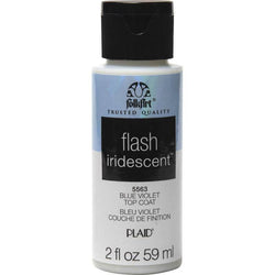 Plaid Enterprises, Inc Flash Iridescent Blue Violet 2 Oz. - Lilly Grace Crafts