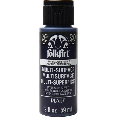 Plaid Enterprises, Inc Multi-Surface Dioxazine Purple 2 Oz - Lilly Grace Crafts