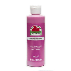 Plaid Enterprises, Inc Bright Magenta - Apple Barrel - Acrylic 8oz - Lilly Grace Crafts