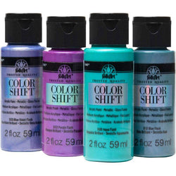 Plaid Enterprises, Inc Set,Paint,Fa,4Pc,20Z,Clrshift - Lilly Grace Crafts