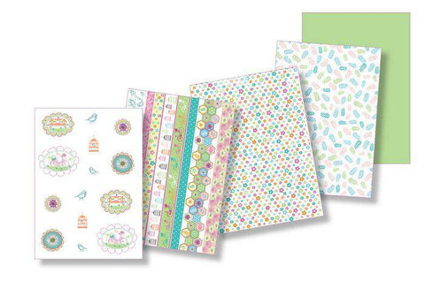 Craftlines BV Parchment Paper Summer Garden - Lilly Grace Crafts