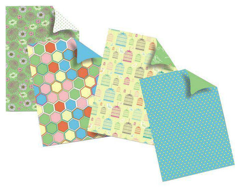 Craftlines BV Design Paper Summer Garden - Lilly Grace Crafts