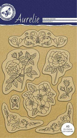 Craftlines BV Botanical Garden 2 Clear Stamps - Lilly Grace Crafts