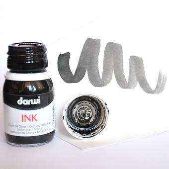 Craftlines BV Darwi Ink 30ml Black - Lilly Grace Crafts