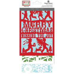 Paper House Productions Merry Christmas Die Cut - Laser Cards - Lilly Grace Crafts