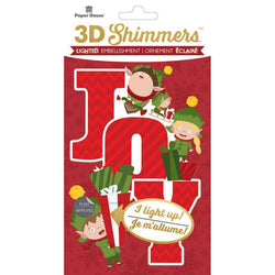 Paper House Productions Christmas Elf Joy Led Shimmers - Lilly Grace Crafts