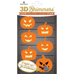 Paper House Productions Christmas Pumpkin Garland Embellishment Led Shimmers - Lilly Grace Crafts