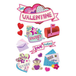 Paper House Productions Sticker - 3D - Little Valentine - Lilly Grace Crafts