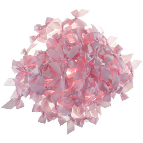 Stenco Products Ltd Pink - 15mm Bow x 100 - Lilly Grace Crafts