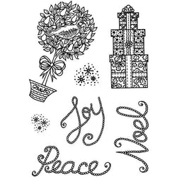 Clear Stamps - Sue Dix SD Joy Noel Peace Clear Stamps - Lilly Grace Crafts