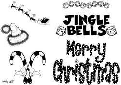 Personal Impressions Jingle Bells Clear Stamp - Lilly Grace Crafts