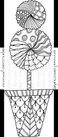 Lindsay Mason Designs Topiary Ready To Go - Clear Stamp - Lilly Grace Crafts