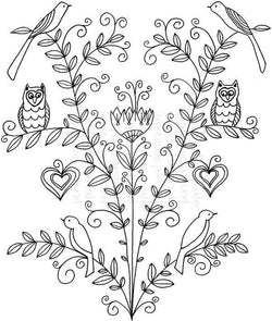 Lindsay Mason Designs Tree of Life - Clear Stamp - Lilly Grace Crafts